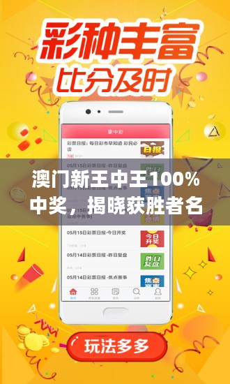 揭秘新澳門王中王，期期中現(xiàn)象的背后，揭秘新澳門王中王期期中現(xiàn)象內(nèi)幕